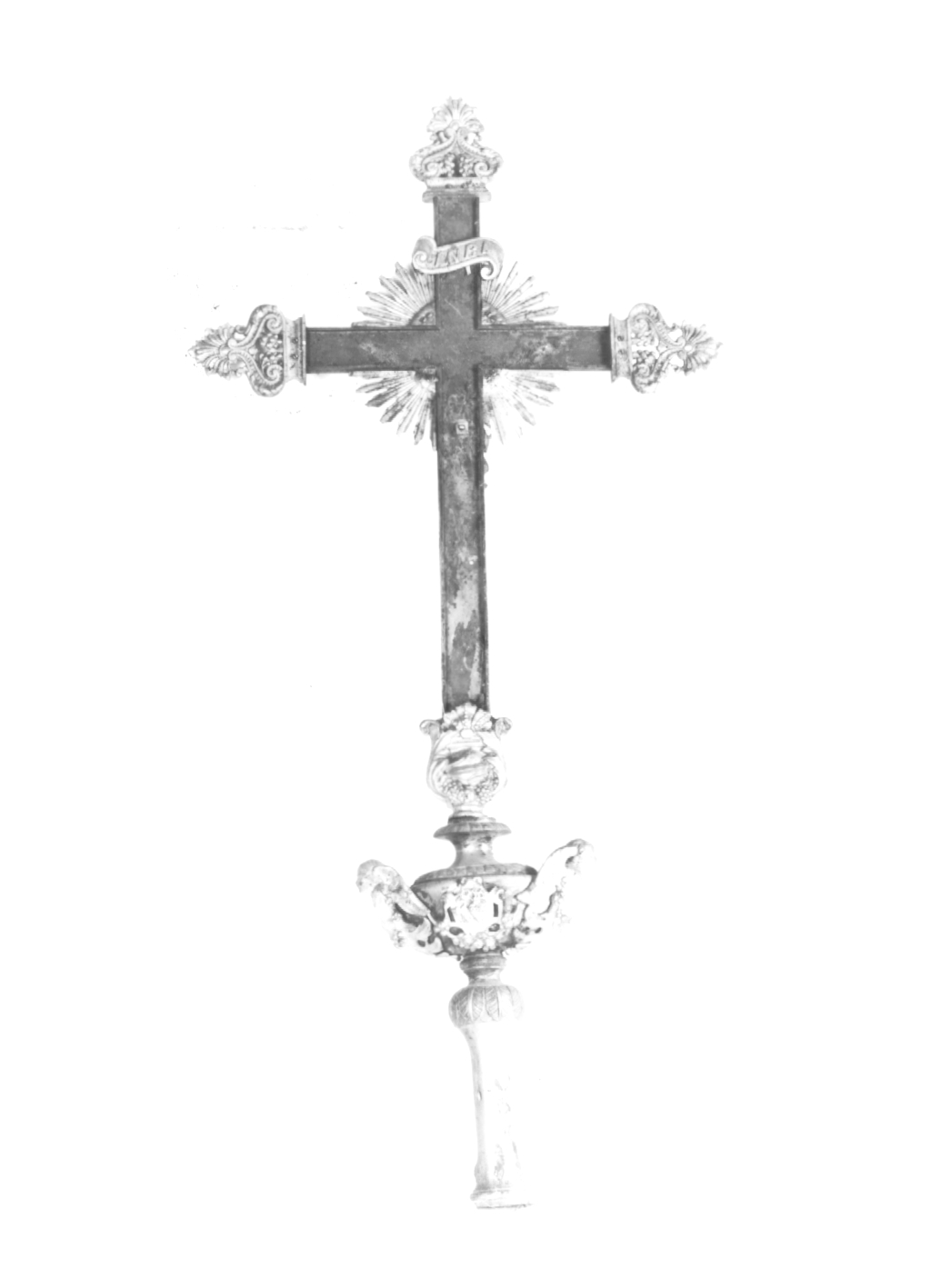 croce processionale - ambito Italia nord-orientale (sec. XIX)