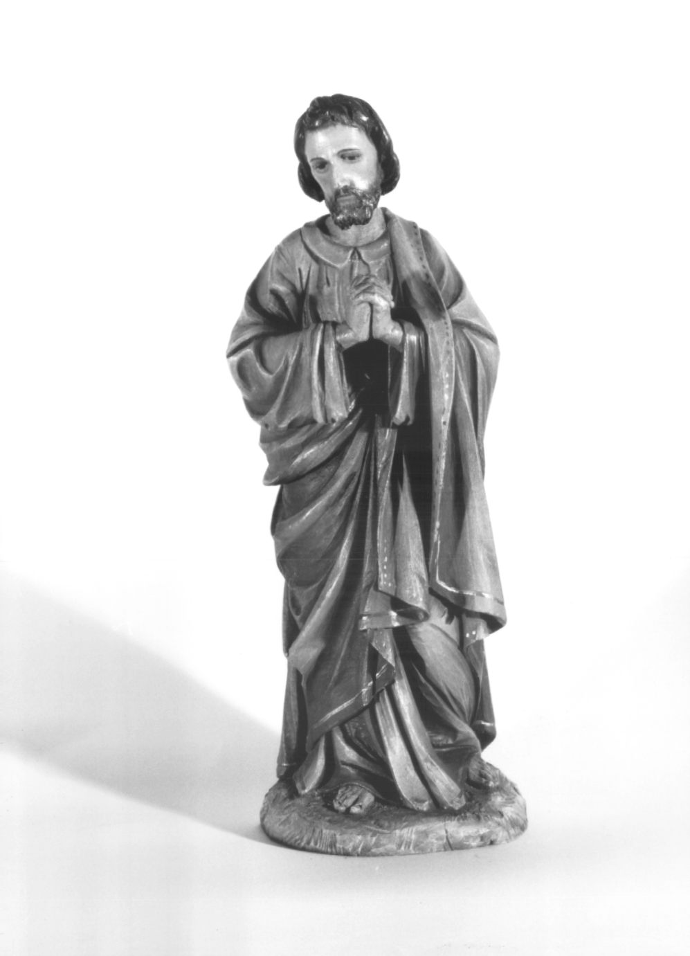 San Giuseppe (statuetta di presepio) - ambito Italia nord-orientale (prima metà sec. XX)