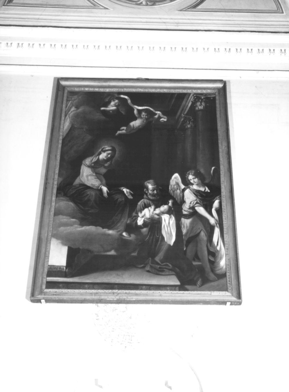 San Felice e gesù Bambino (dipinto) - ambito Italia nord-orientale (prima metà sec. XVII)