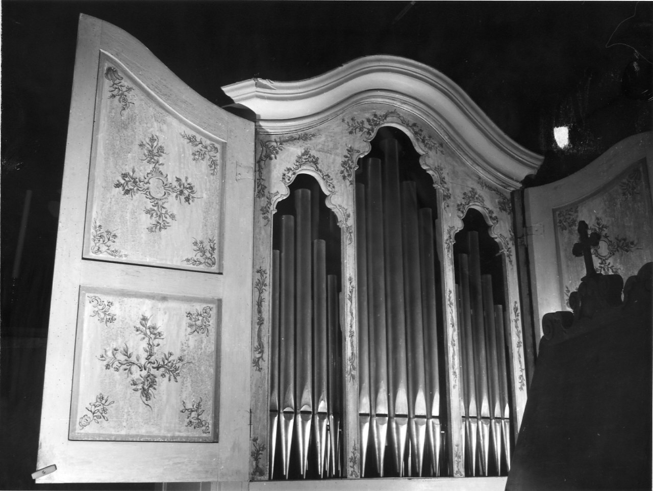 cassa d'organo, opera isolata - bottega ligure (metà sec. XVIII)