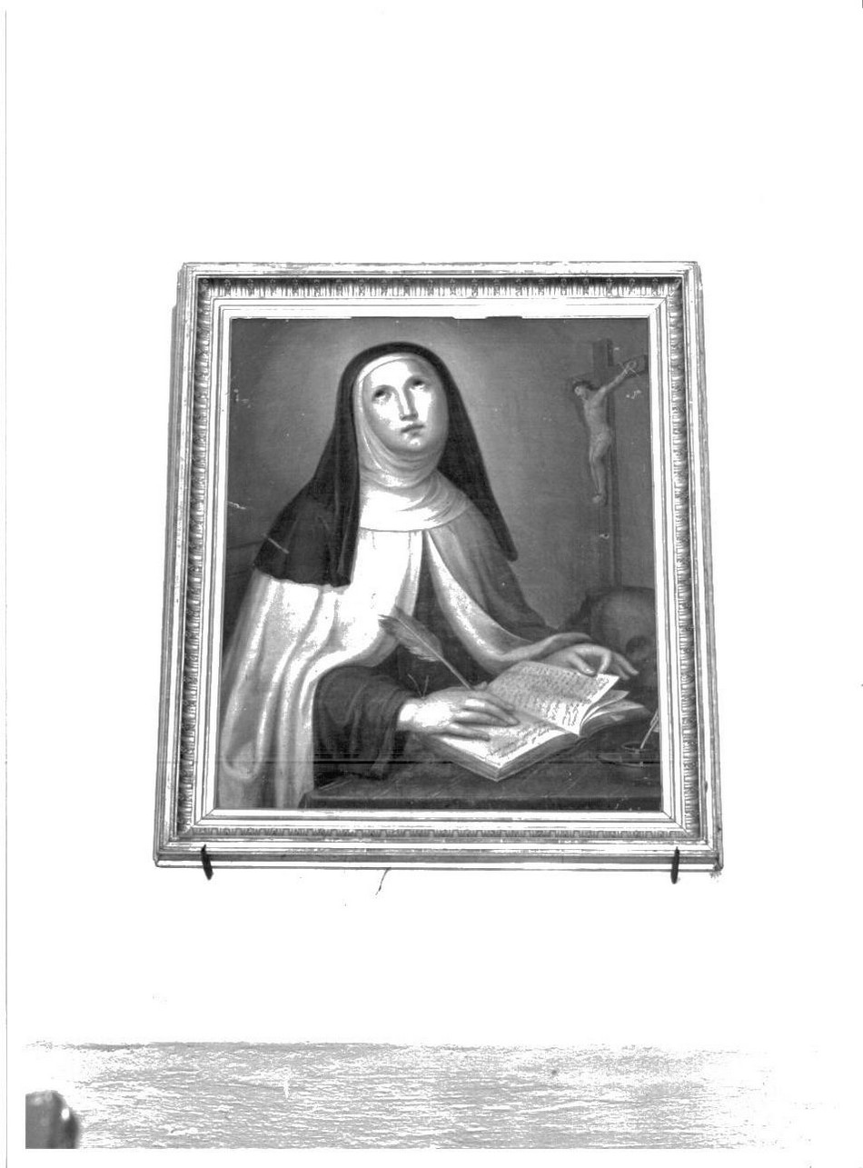 Santa Teresa d'Avila (dipinto, opera isolata) - ambito ligure (fine sec. XIX)