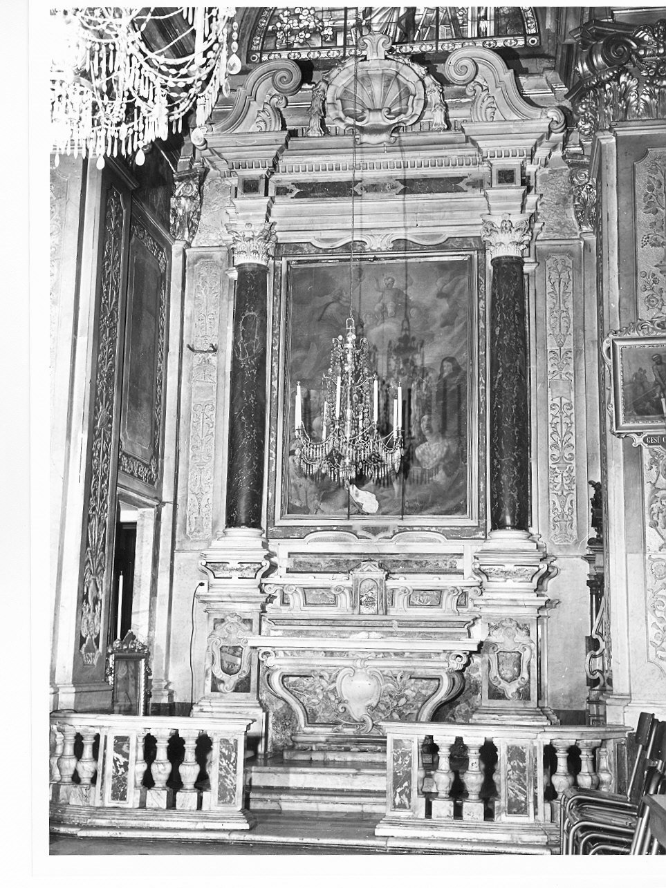 altare, opera isolata - bottega ligure (fine/inizio secc. XVII/ XVIII)