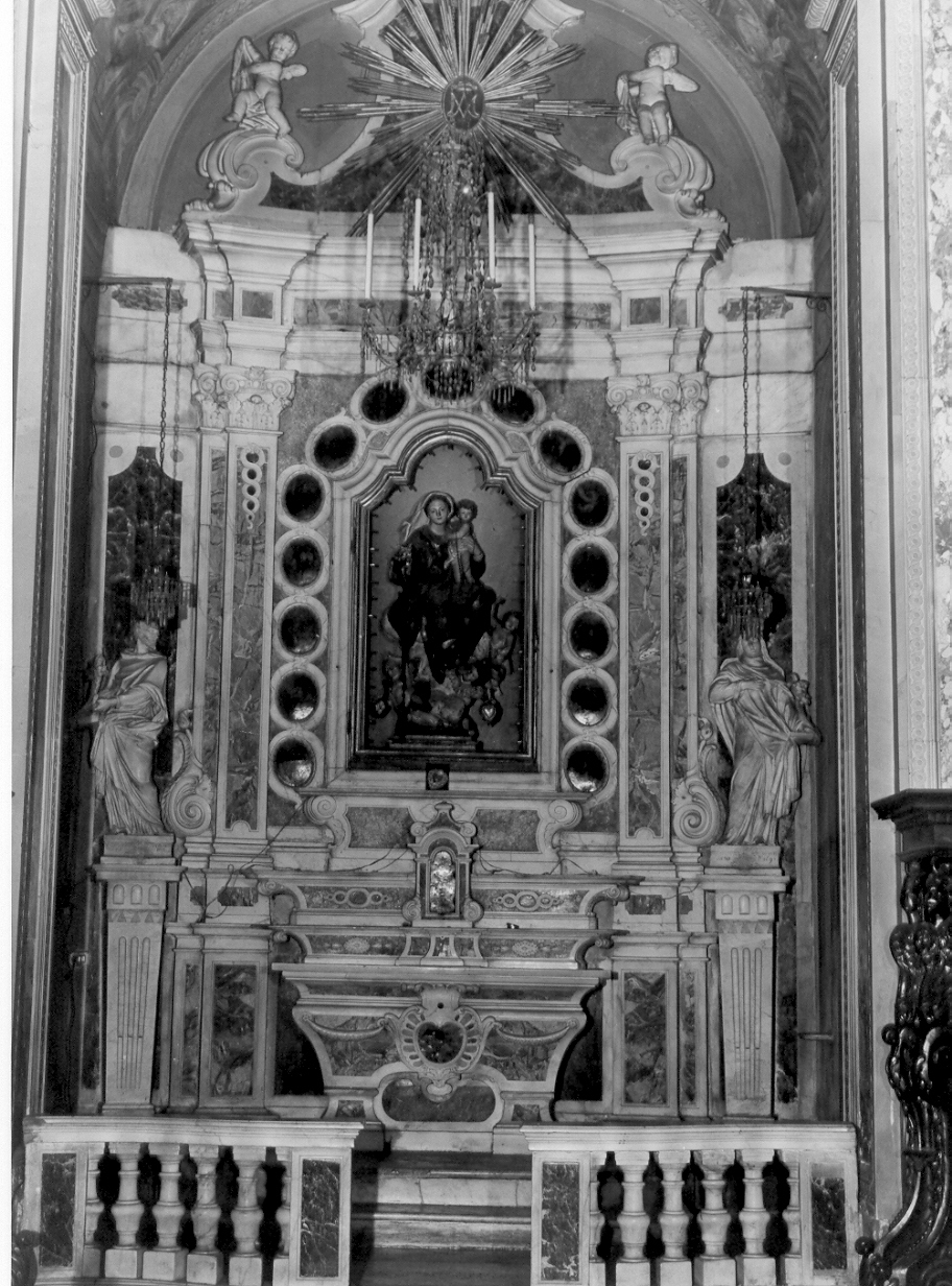 altare, opera isolata di Garvo Bernardo (fine sec. XVII)