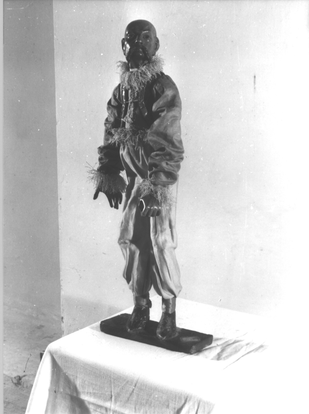 cammelliere mulatto (statuetta di presepio, elemento d'insieme) di Maragliano Anton Maria (maniera) (secc. XVII/ XX)