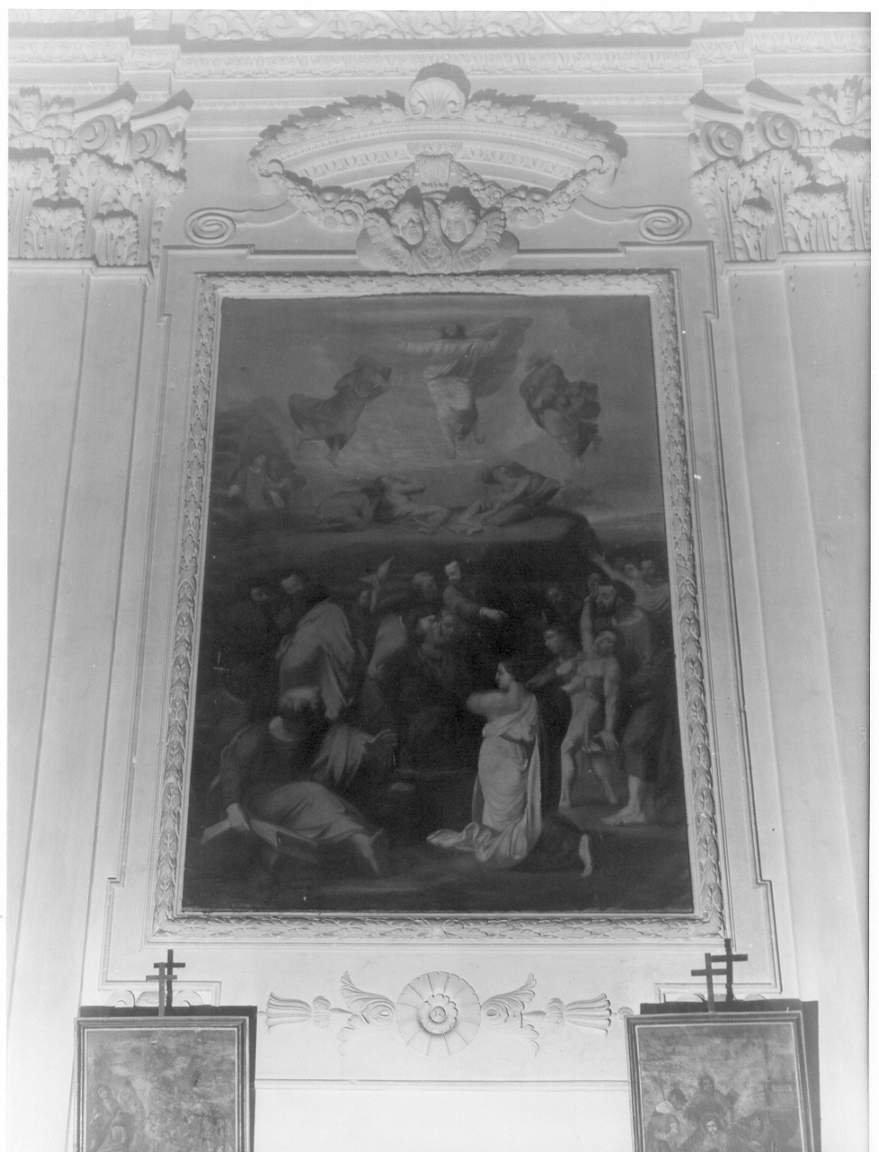 Trasfigurazione di Cristo sul Monte Tabor (dipinto, opera isolata) di Bozzano Giuseppe (attribuito) (prima metà sec. XIX)