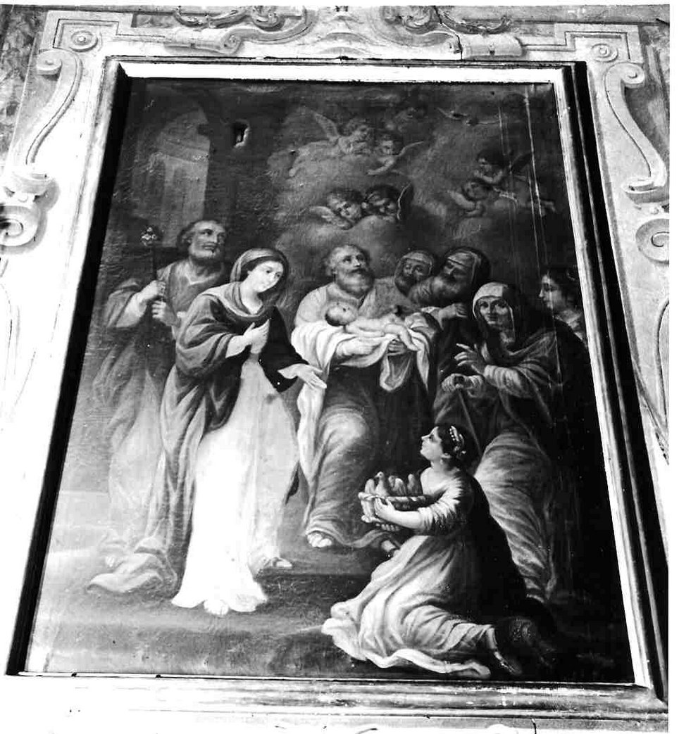 purificazione della Madonna (dipinto, opera isolata) di Soarez Vincenzo (sec. XVIII)