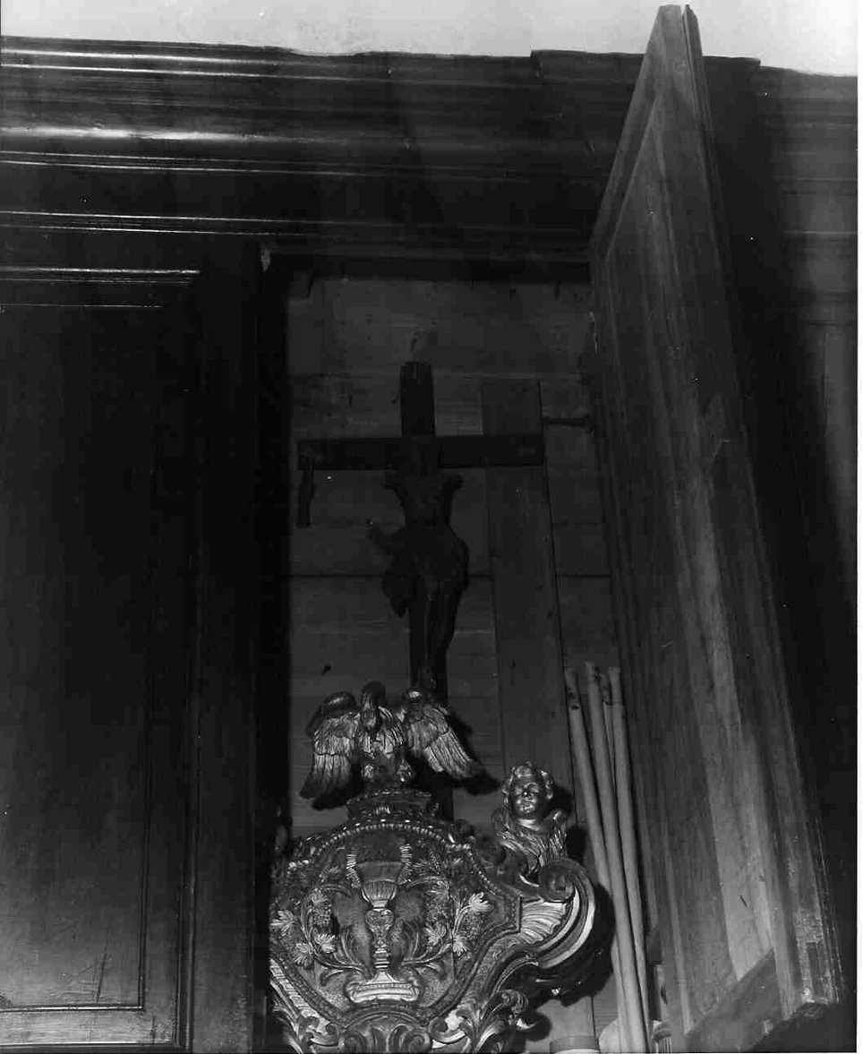Cristo crocifisso (crocifisso, opera isolata) - bottega ligure (secc. XVIII/ XIX)