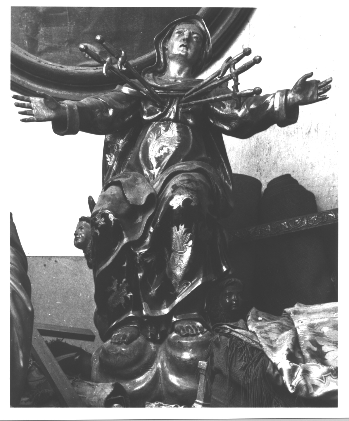 Madonna Addolorata (statua, opera isolata) - bottega ligure (seconda metà sec. XVII)