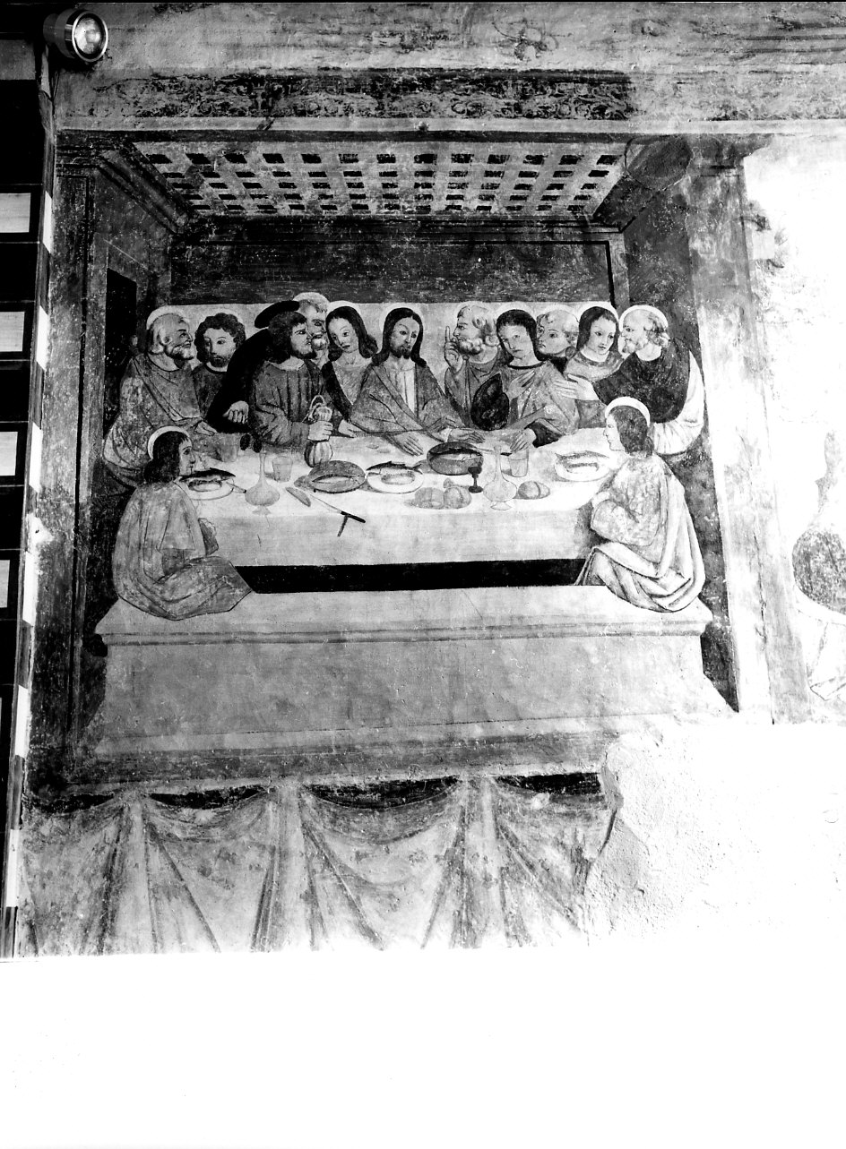 ultima cena (dipinto, opera isolata) - ambito ligure (fine/inizio secc. XV/ XVI)