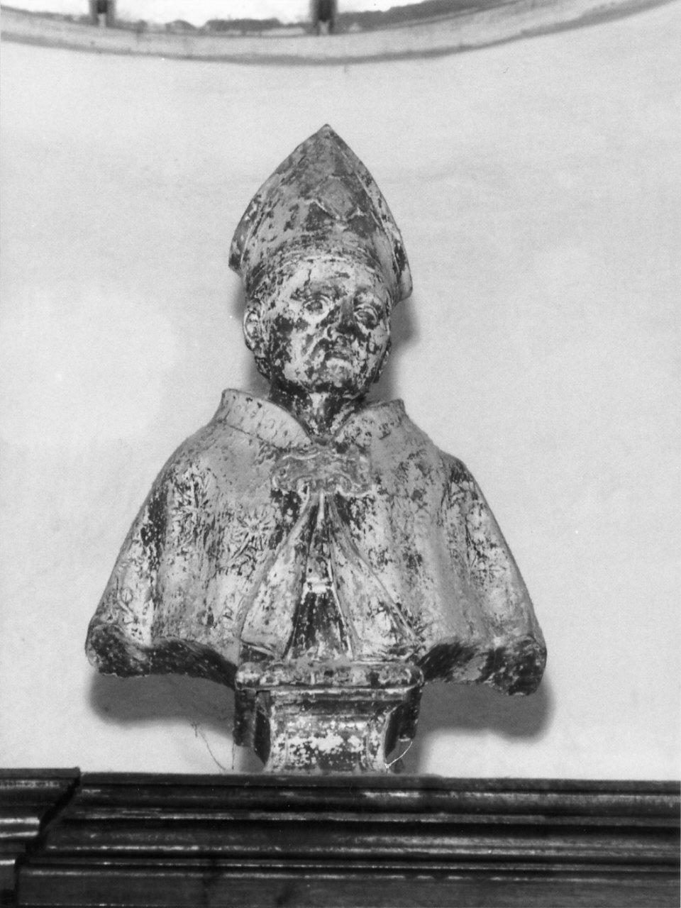 reliquiario - a busto, serie - bottega ligure (fine/inizio secc. XVII/ XVIII)