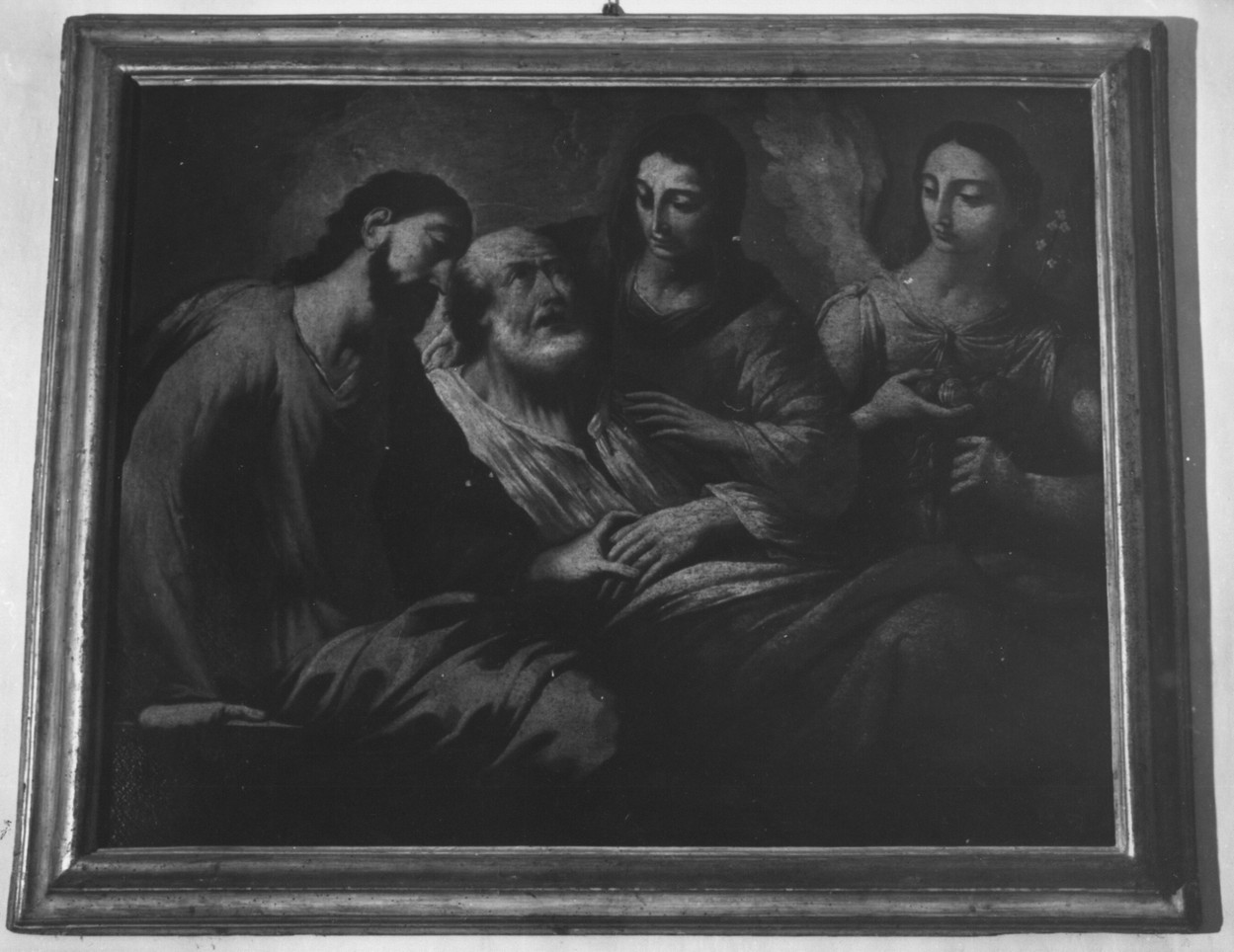 morte di San Giuseppe (dipinto, opera isolata) - ambito ligure (seconda metà sec. XVIII)