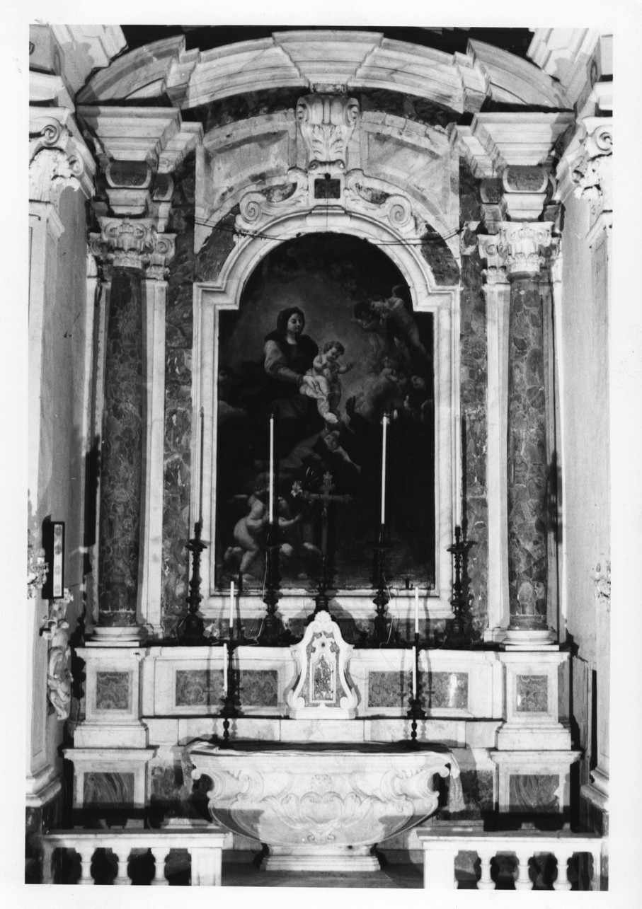 altare, opera isolata di Riva Pietro (sec. XVIII)