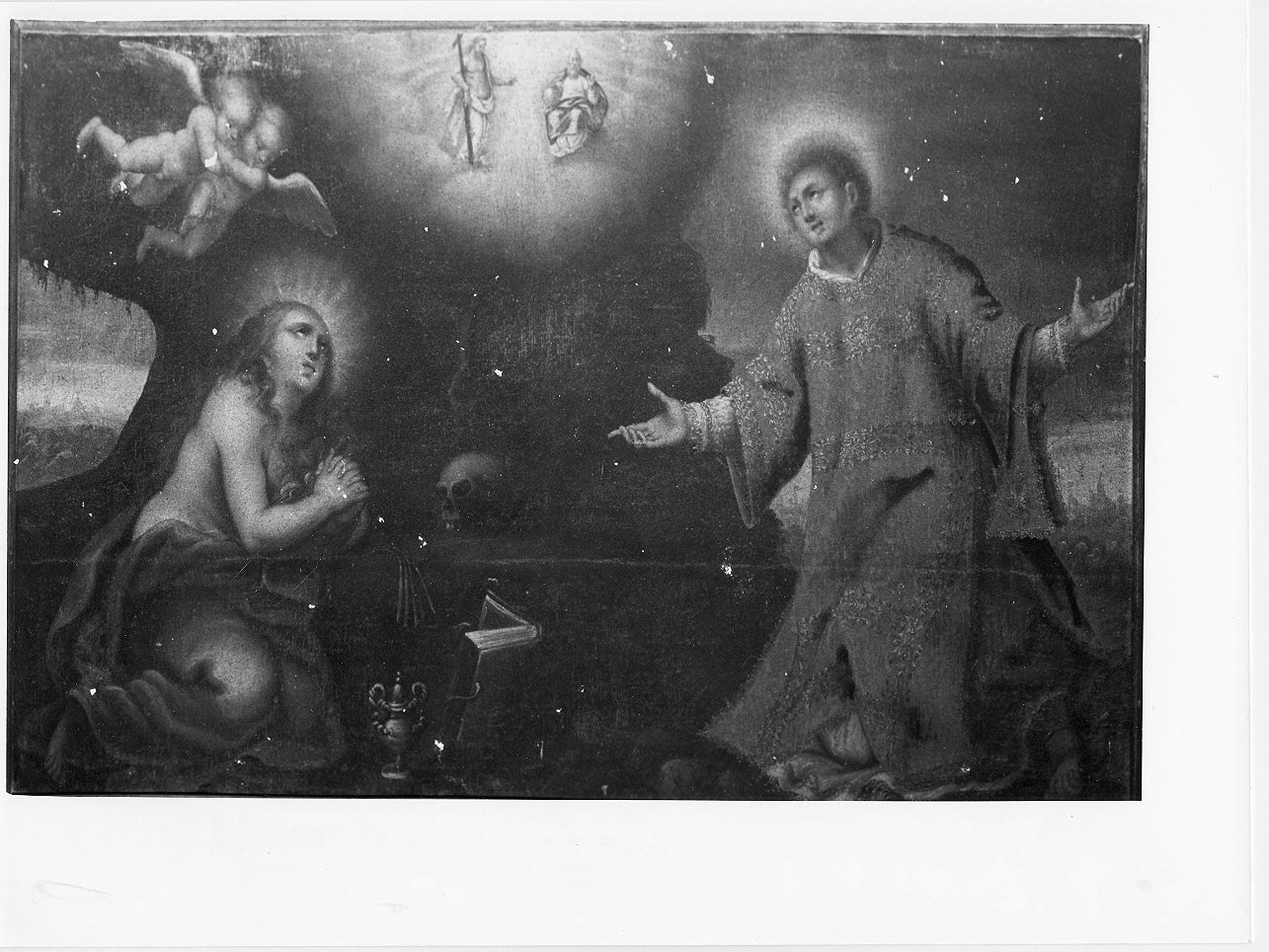 Santa Maria Maddalena penitente (dipinto, opera isolata) - ambito ligure (seconda metà sec. XIX)