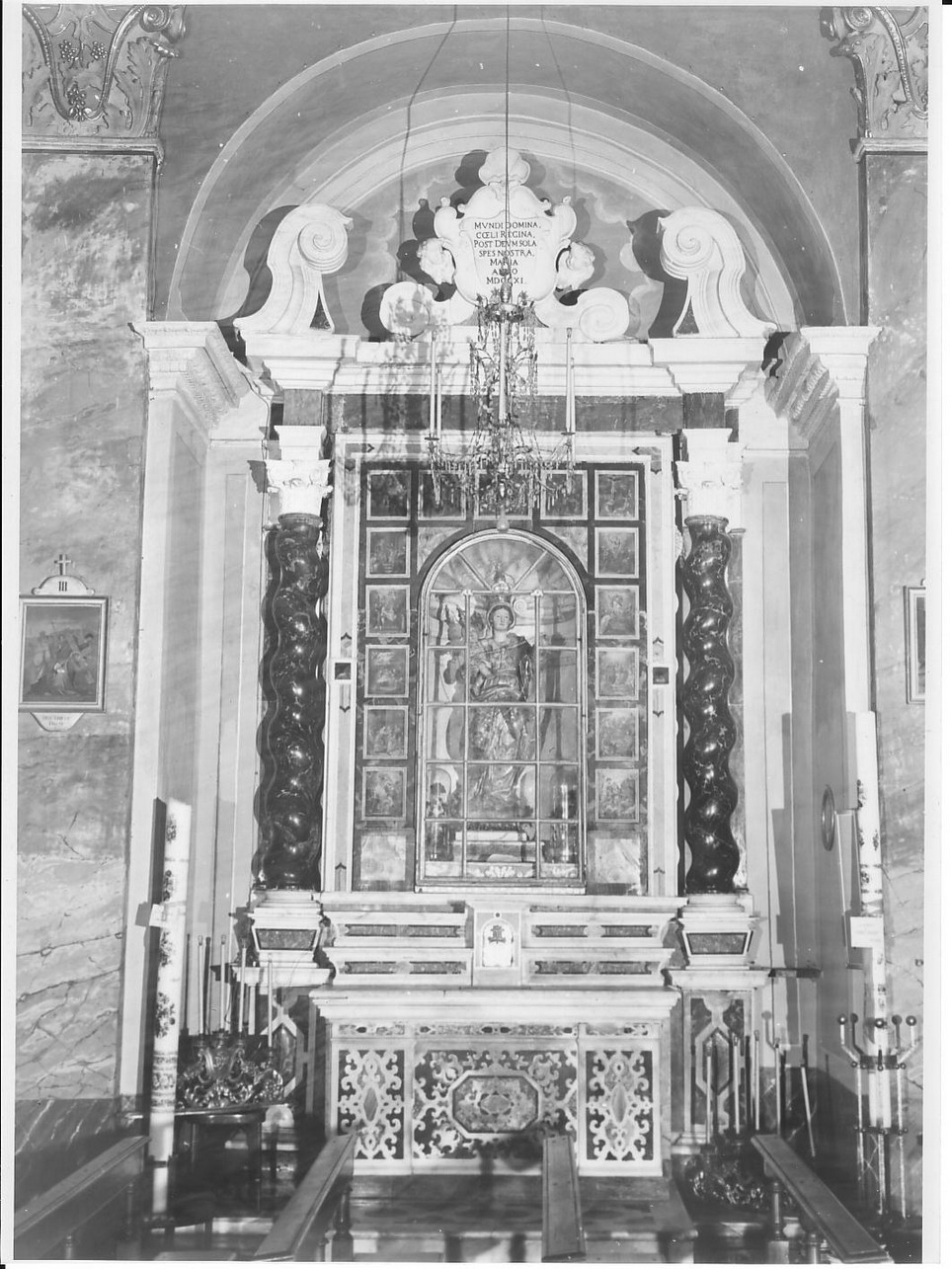 altare, insieme - bottega ligure (secc. XVII/ XVIII)