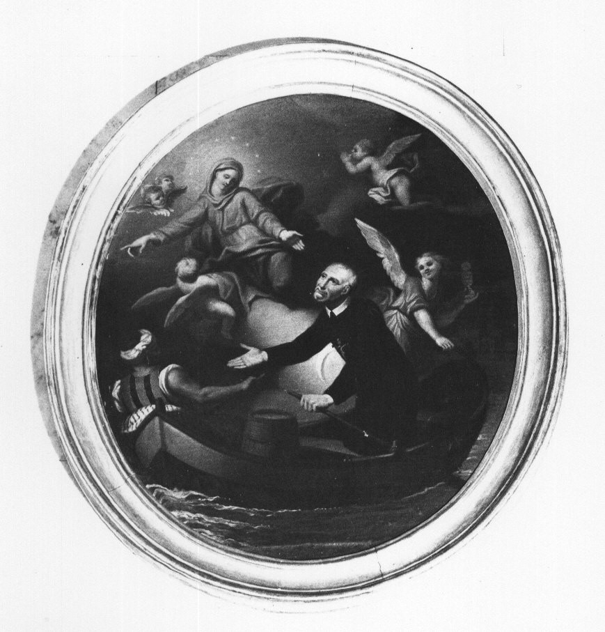 San Vincenzo dè Paoli liberato dalla schiavitù (dipinto, opera isolata) - ambito ligure (sec. XVIII)