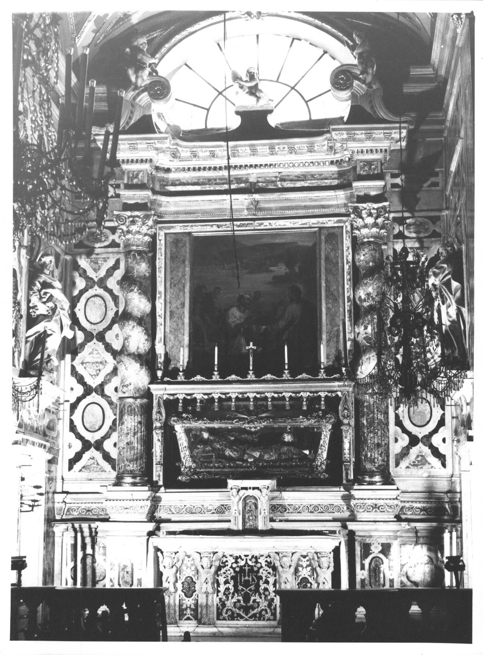altare, insieme - bottega ligure (fine, prima metà sec. XVII, sec. XVIII)