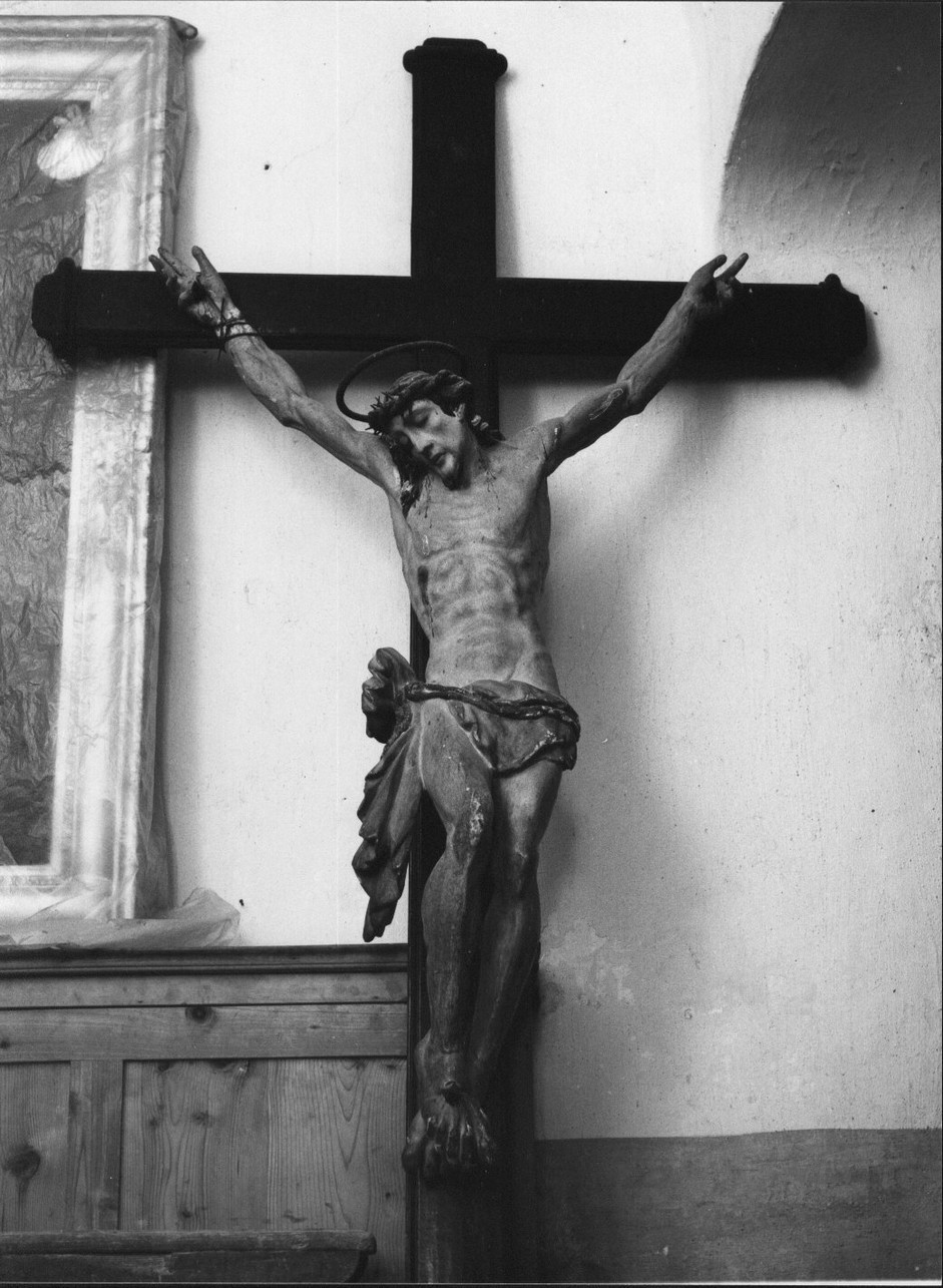Cristo crocifisso (crocifisso, opera isolata) - bottega ligure (secondo quarto sec. XVIII)