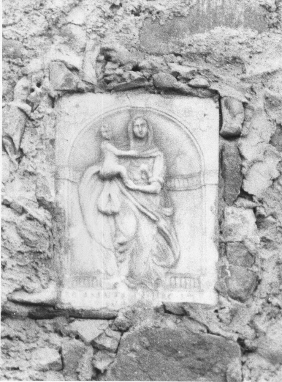 Madonna con Bambino (edicola, opera isolata) - bottega tosco-ligure (sec. XVII)
