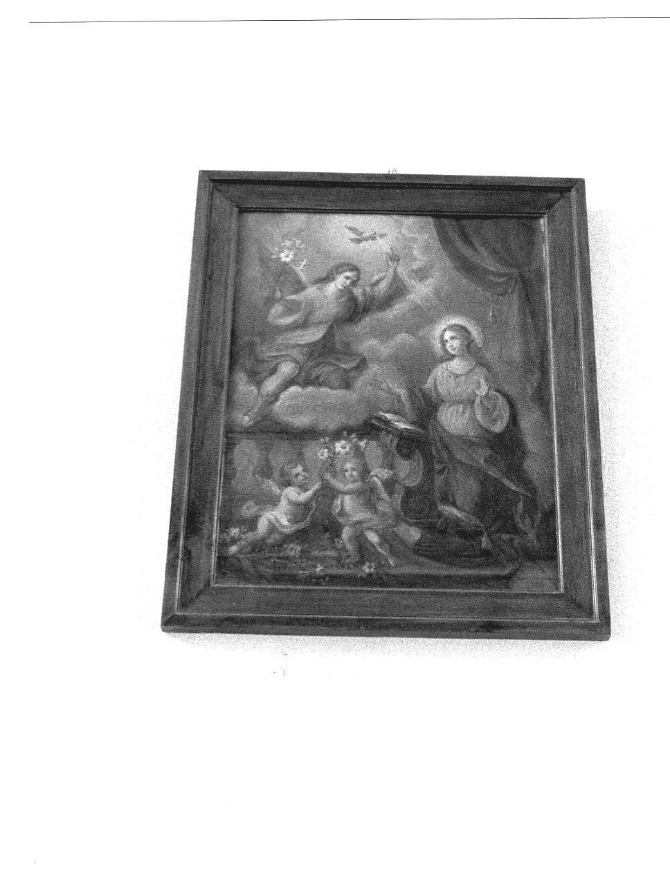 Annunciazione (dipinto, opera isolata) - ambito ligure (sec. XIX)
