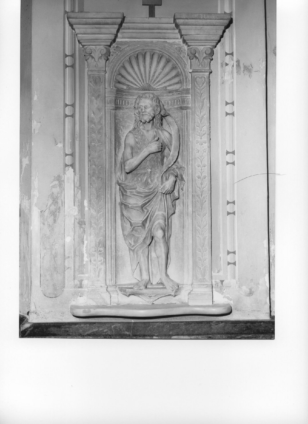 San Giovanni Battista (rilievo, opera isolata) - bottega italiana (prima metà sec. XVI)