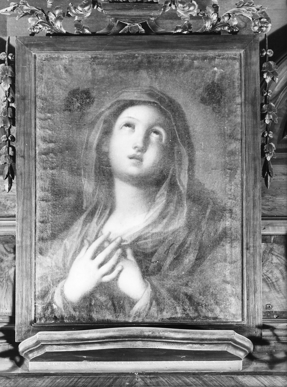 Madonna Addolorata (dipinto, opera isolata) - ambito bolognese (metà sec. XVII)