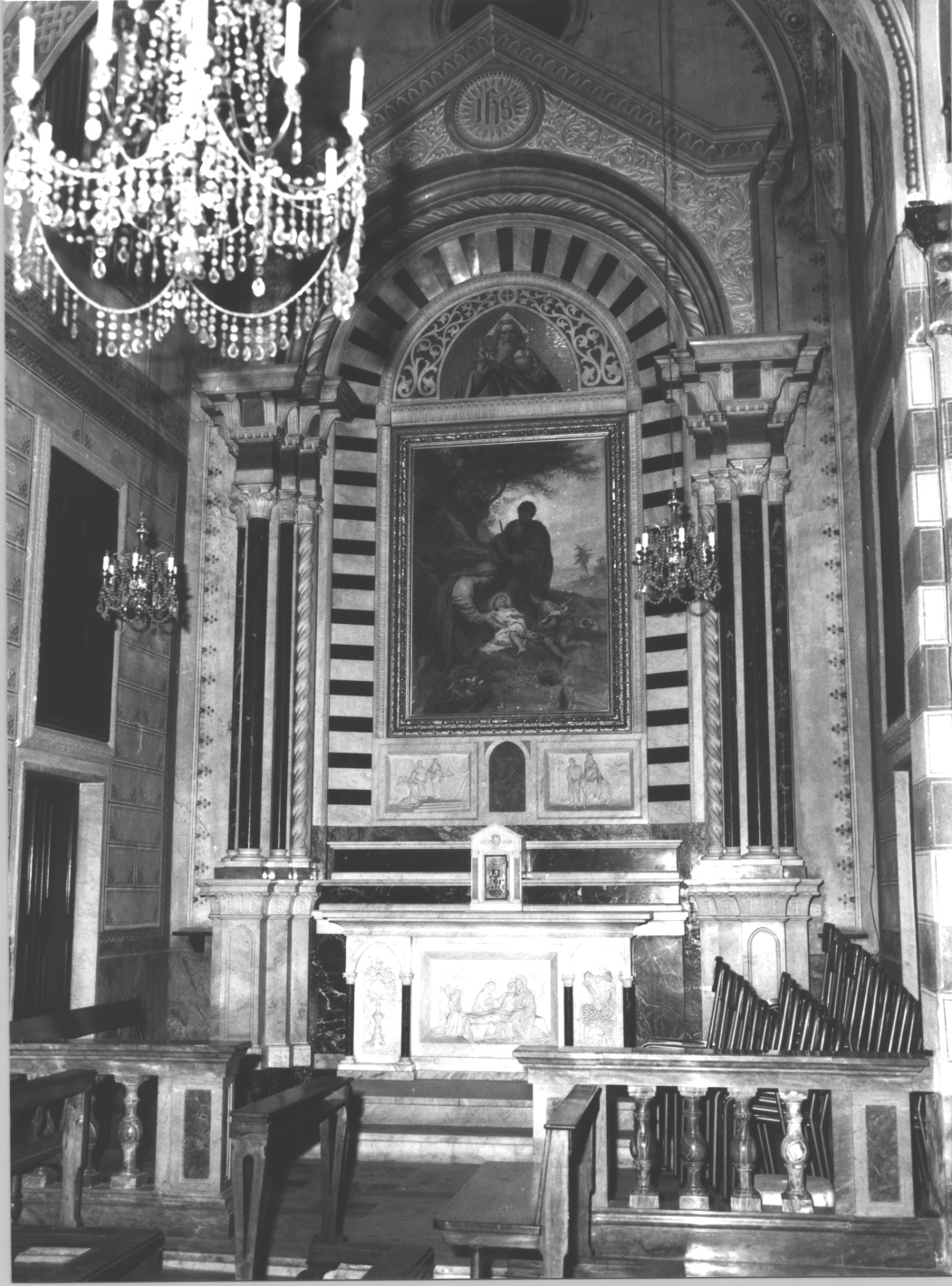 presentazione di Gesù al tempio (rilievo, elemento d'insieme) - bottega ligure (sec. XX)