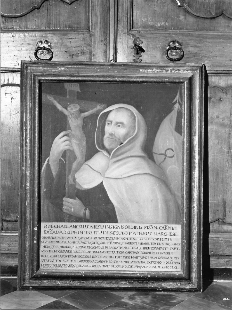 Padre Michele Angelo (dipinto, opera isolata) - ambito italiano (sec. XVII)