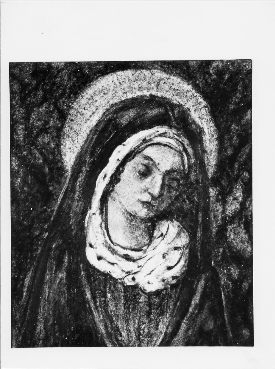 Madonna (dipinto, opera isolata) di Trucco Manlio (sec. XX)