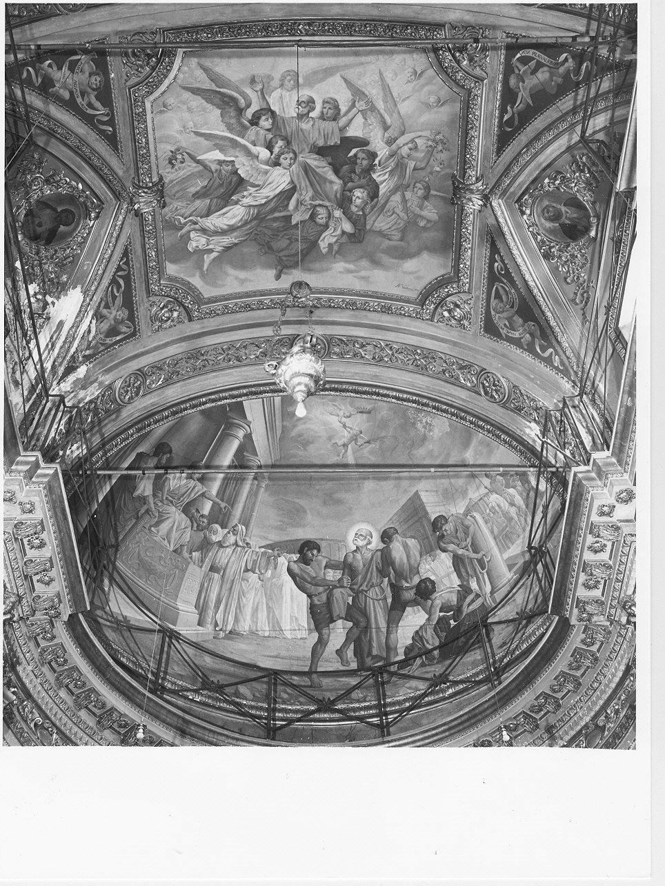 episodio della vita di San Pietro (dipinto, elemento d'insieme) di Venturini Nazareno (fine sec. XIX)