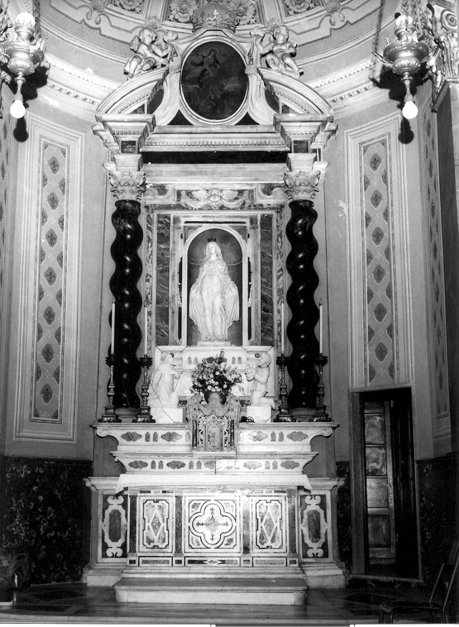 altare, opera isolata - bottega ligure (fine/inizio secc. XVI/ XVII)