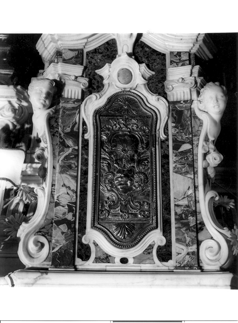 sportello di tabernacolo, elemento d'insieme - bottega ligure (prima metà sec. XX)