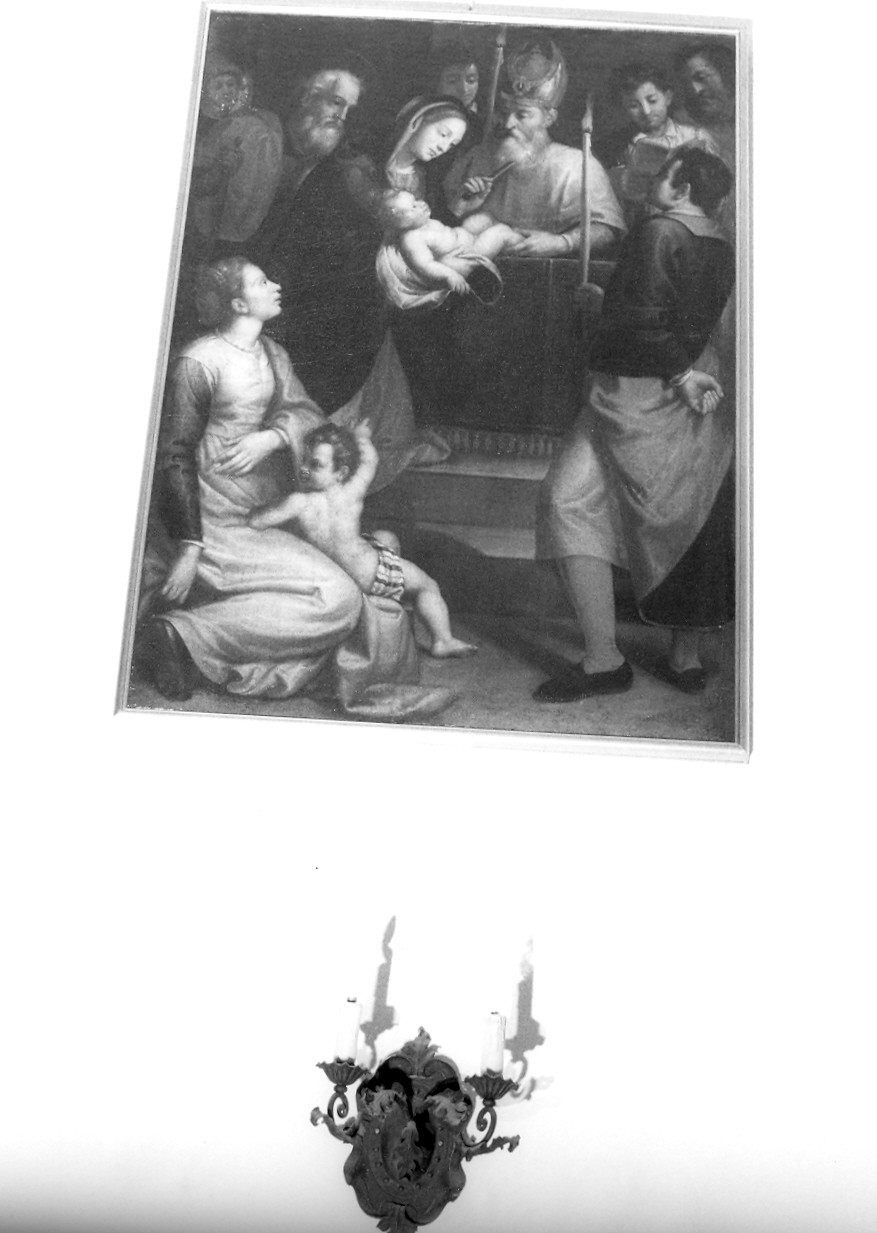 circoncisione di Gesù Bambino (dipinto, opera isolata) - ambito ligure (seconda metà sec. XVII)