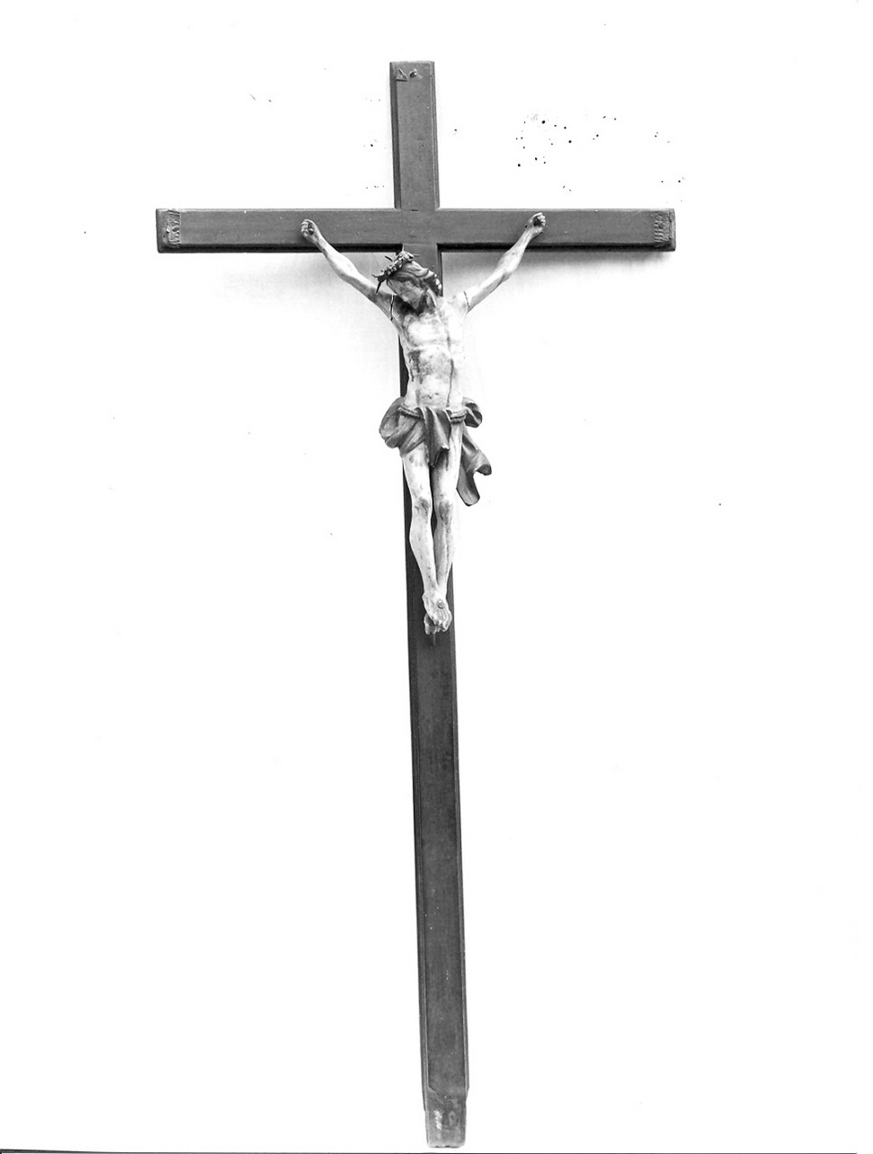 Cristo crocifisso (crocifisso, opera isolata) - bottega ligure (inizio sec. XIX)