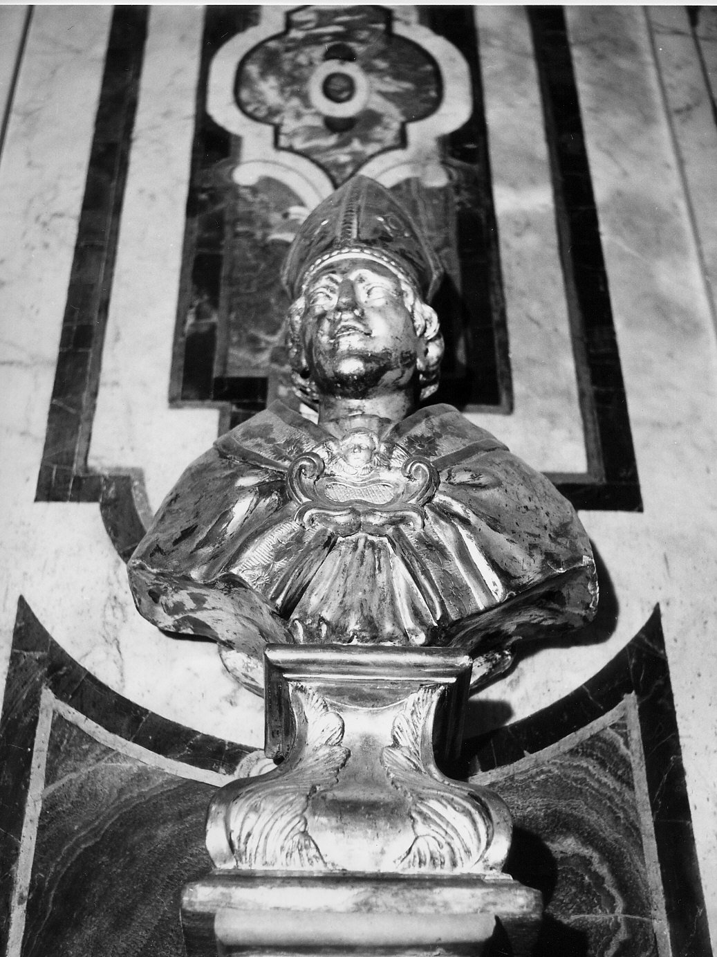 San Venereo (reliquiario - a busto, pendant) - bottega ligure (sec. XVII)