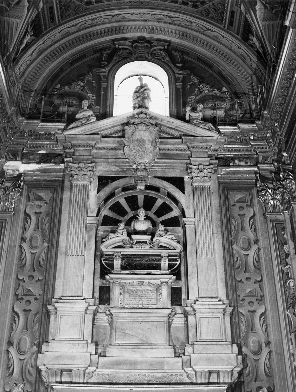 monumento funebre, opera isolata di Carlone Taddeo (scuola) (sec. XVII)