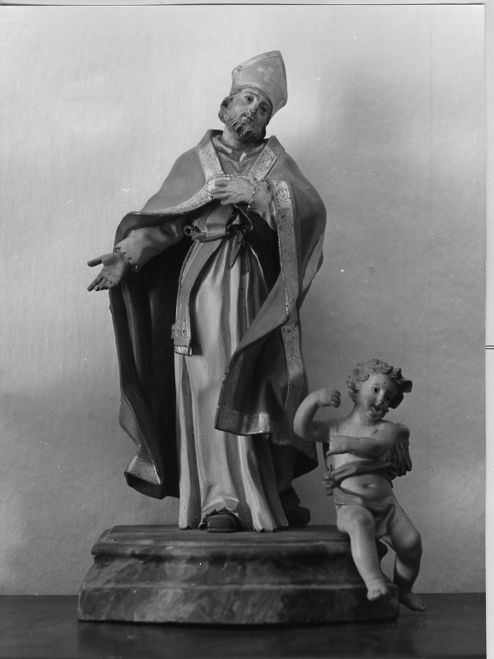 beato Ottaviano da Savona (scultura, elemento d'insieme) - bottega ligure (sec. XVIII)