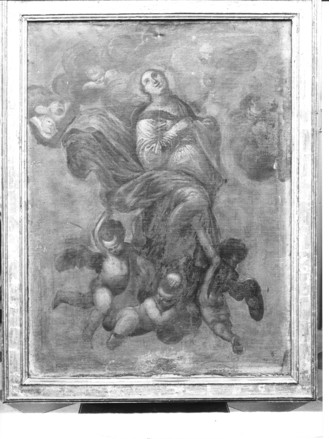 Madonna Assunta (dipinto, opera isolata) - ambito ligure (sec. XIX)