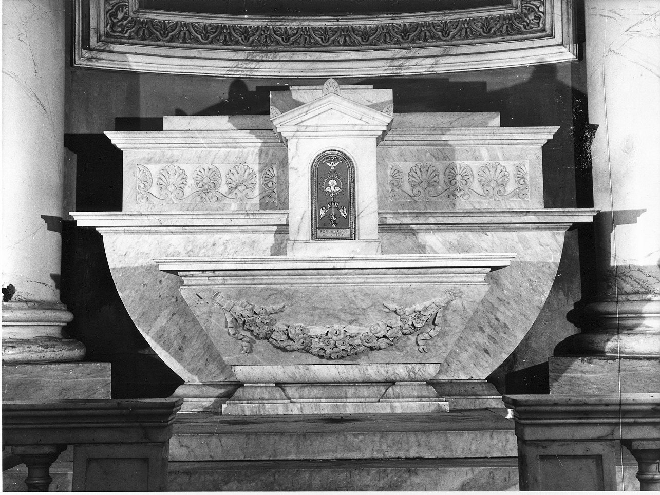 altare, opera isolata - bottega ligure (terzo quarto sec. XIX)