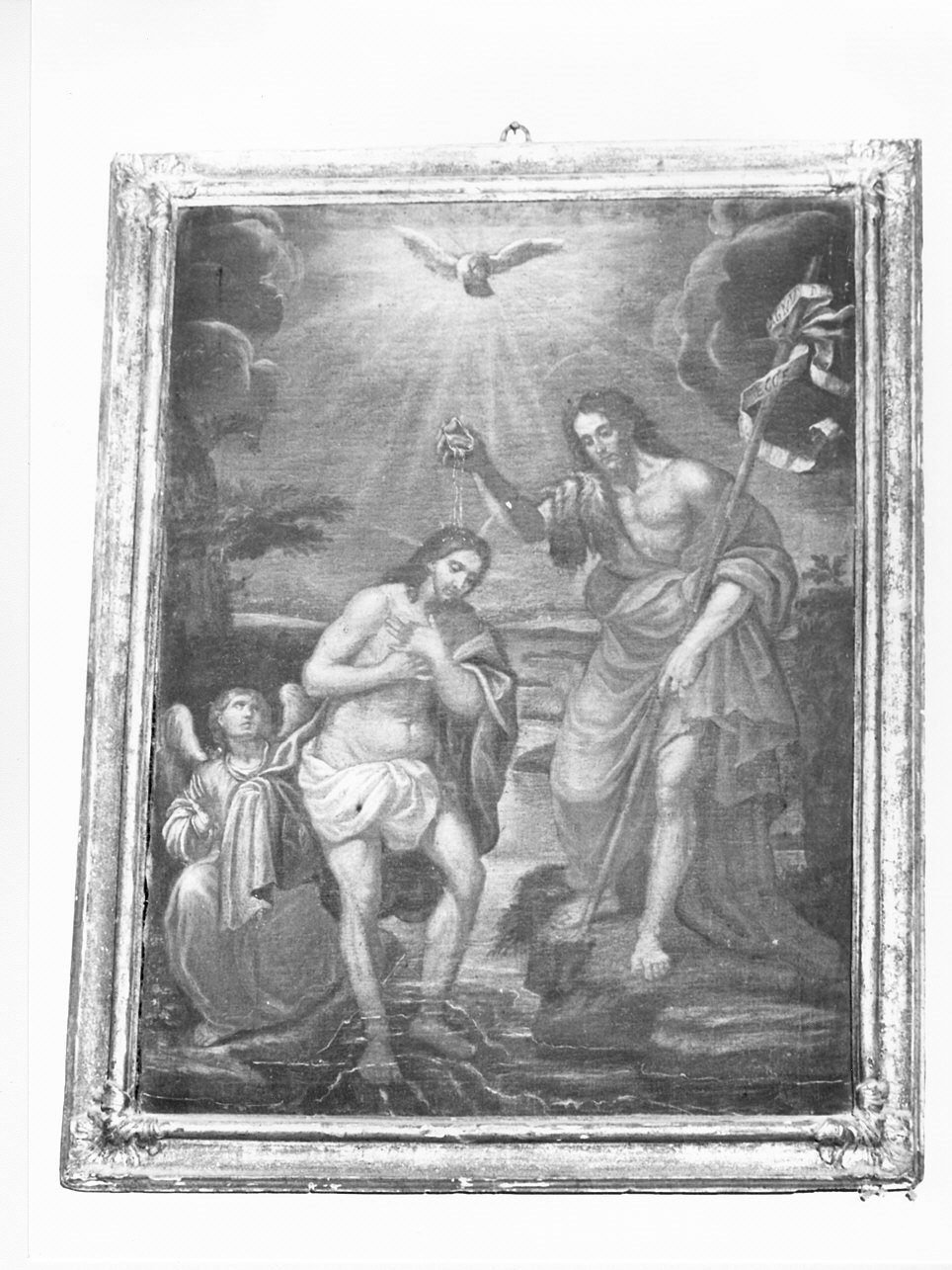 battesimo di Cristo (dipinto, opera isolata) - ambito ligure (prima metà sec. XIX)
