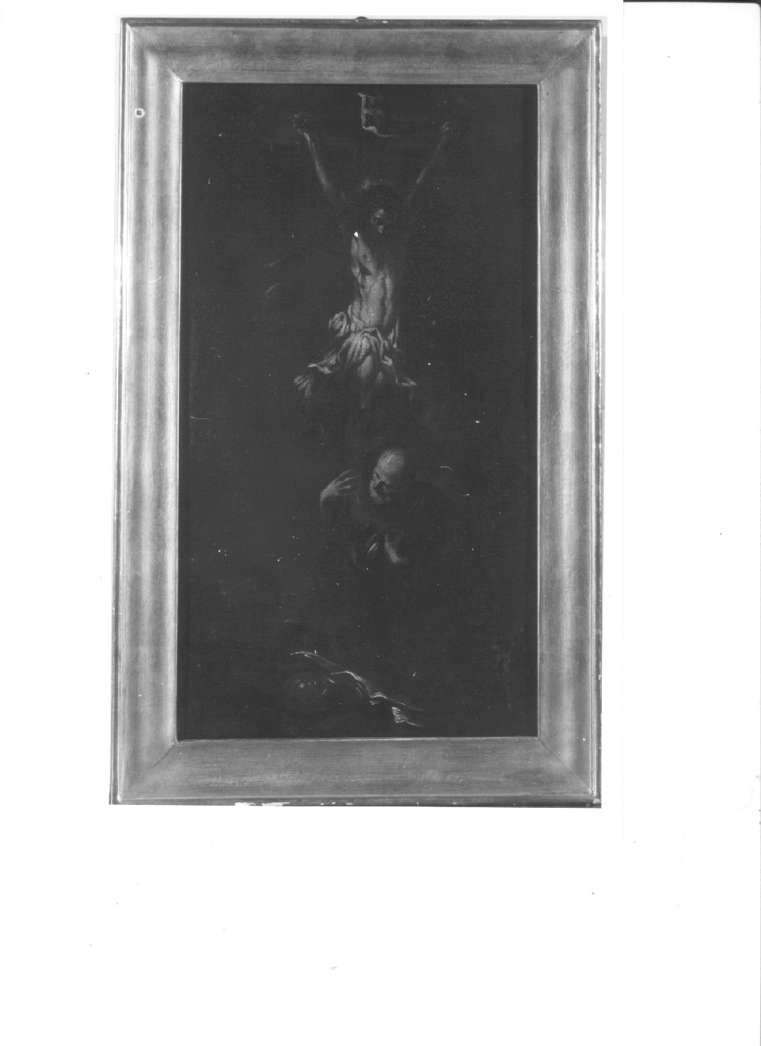 Cristo crocifisso (dipinto, opera isolata) - ambito ligure (fine sec. XVII)