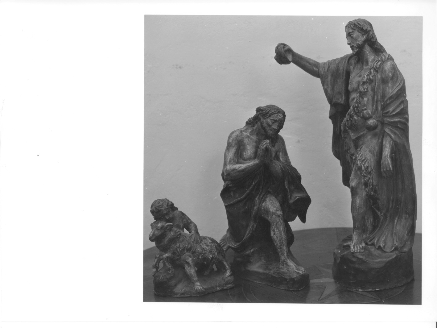 Cristo in preghiera (scultura, elemento d'insieme) - bottega ligure (seconda metà sec. XIX)