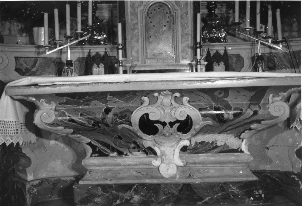 altare, insieme - bottega italiana (inizio sec. XVIII)