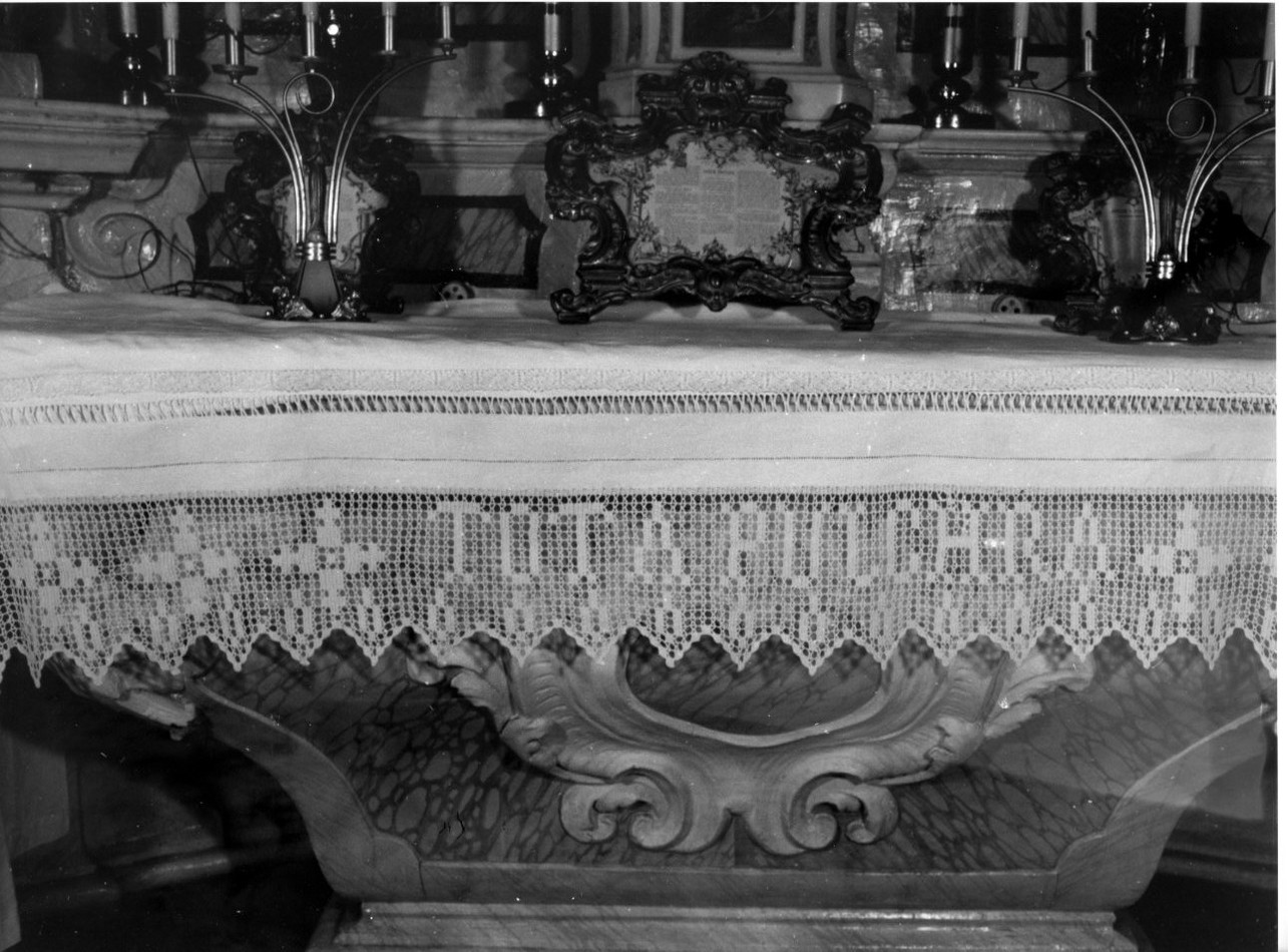 tovaglia d'altare, opera isolata - manifattura ligure (fine sec. XIX)