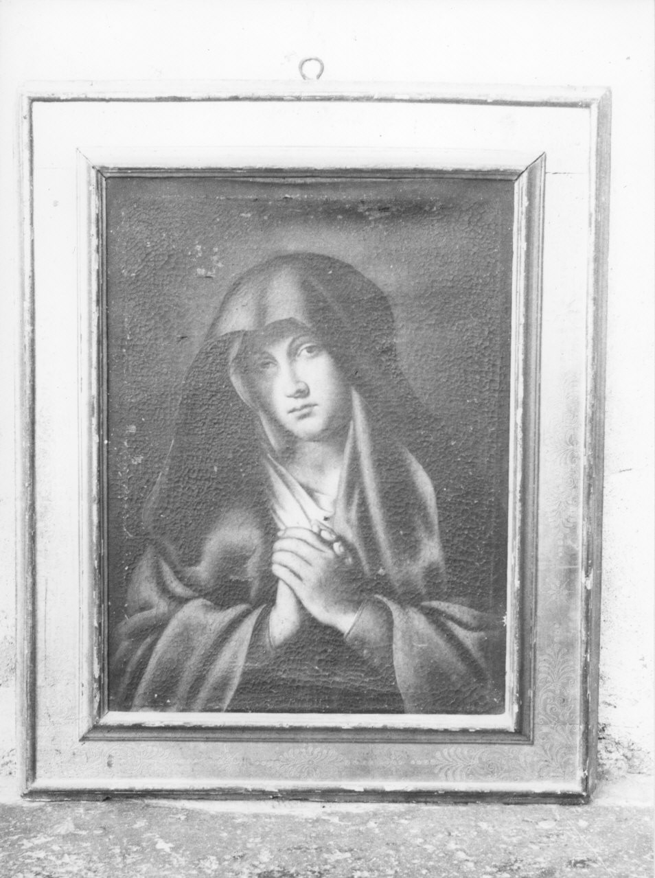 Madonna Addolorata (dipinto, opera isolata) - ambito italiano (sec. XIX)