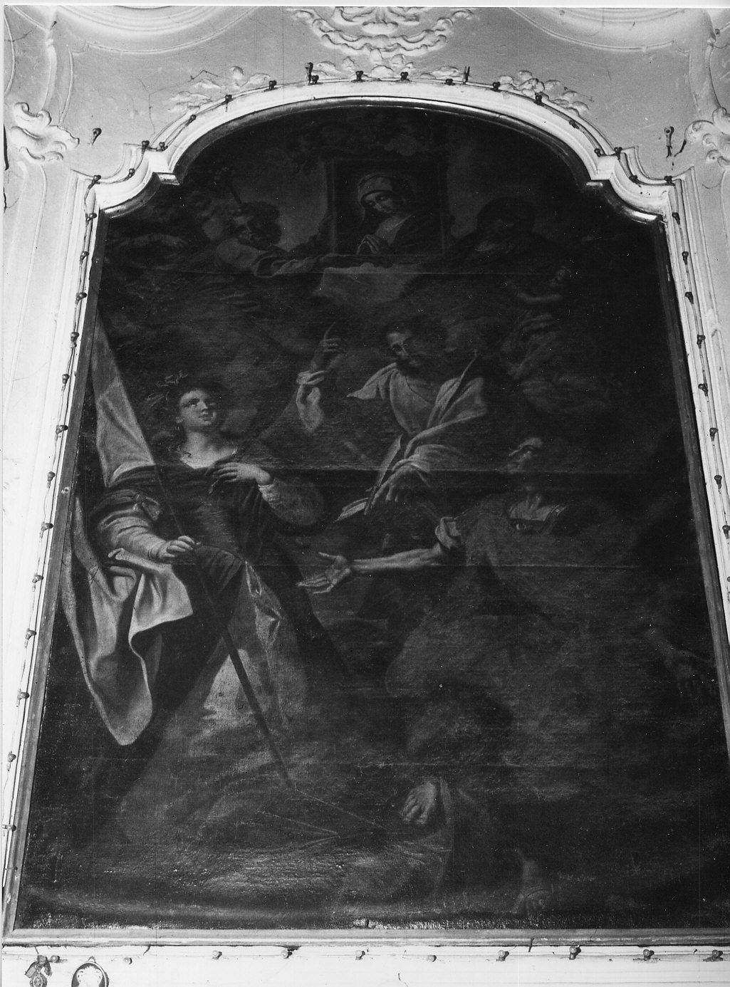 San Pietro liberato dal carcere da un angelo (dipinto, opera isolata) di Canepa Serafino (sec. XIX)