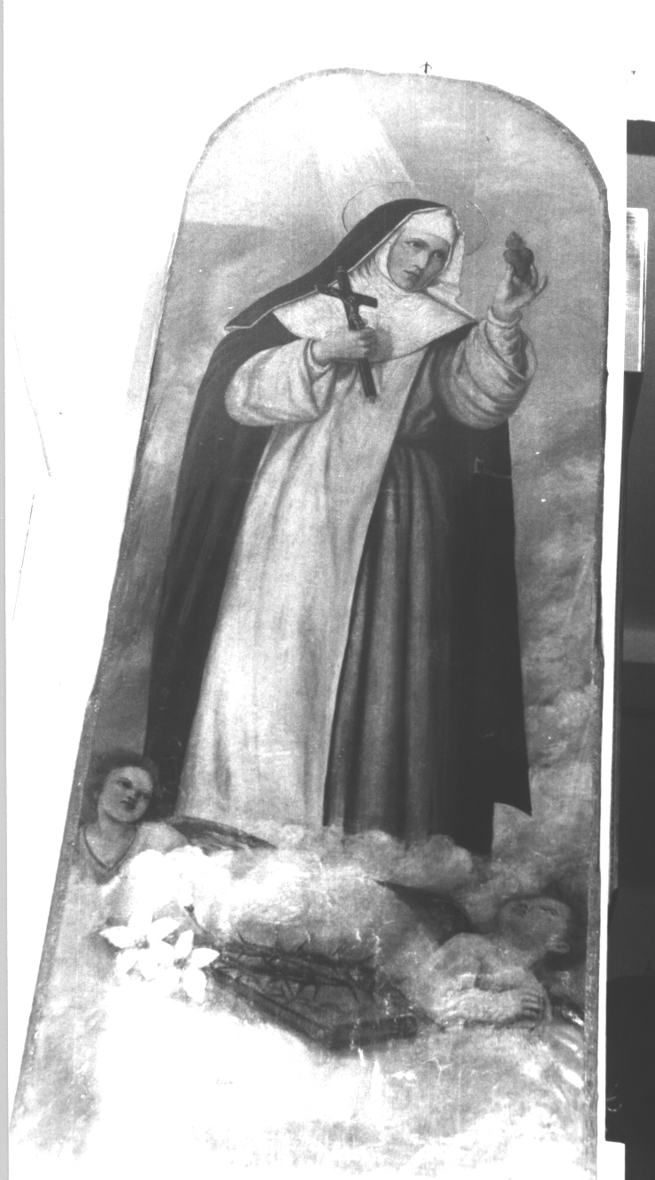 Santa Caterina da Siena (dipinto, opera isolata) - ambito ligure (sec. XIX)