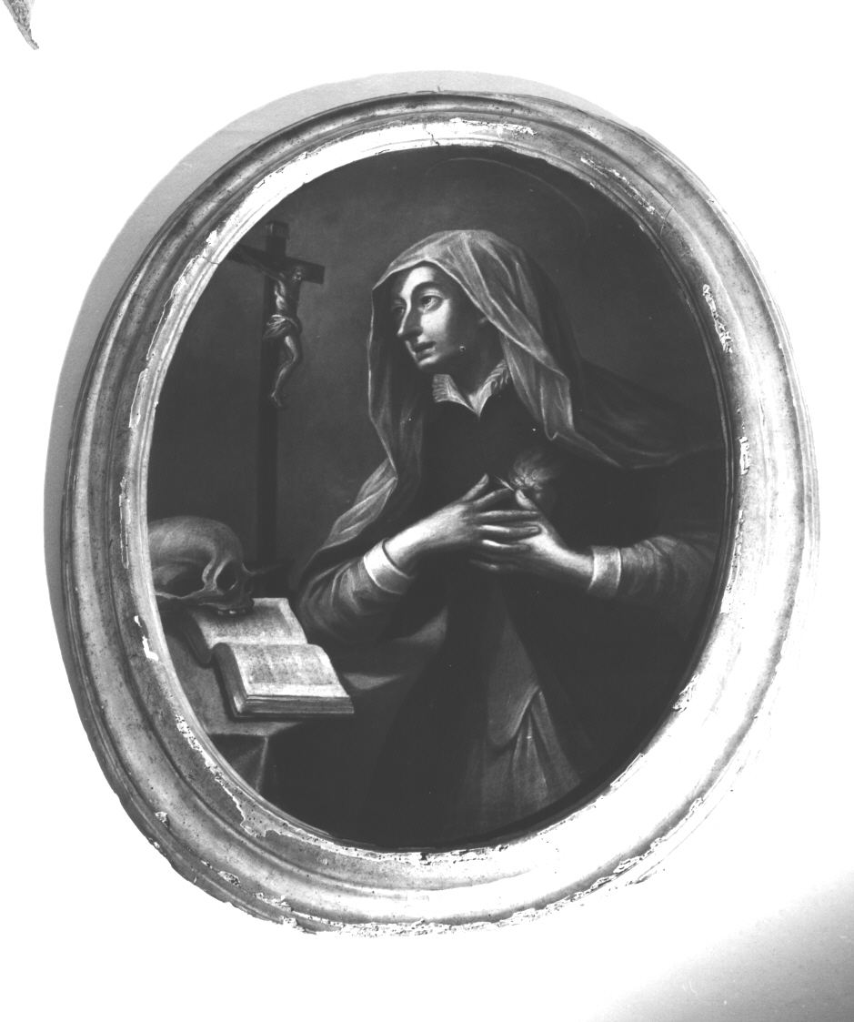 Santa Caterina da Genova (dipinto, opera isolata) - ambito italiano (fine sec. XVII)
