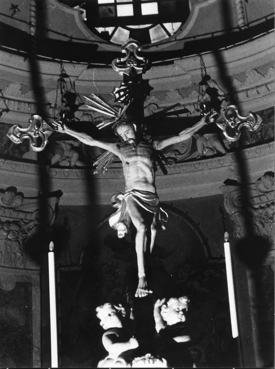 Cristo (croce d'altare, opera isolata) - ambito italiano (fine sec. XVIII)