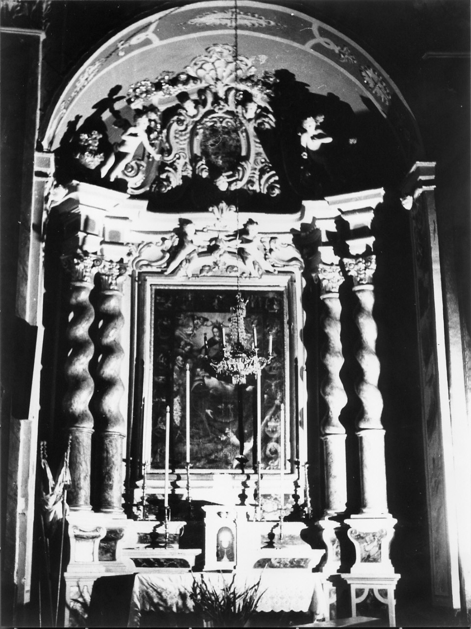 altare, insieme - ambito ligure (ultimo quarto sec. XVIII)