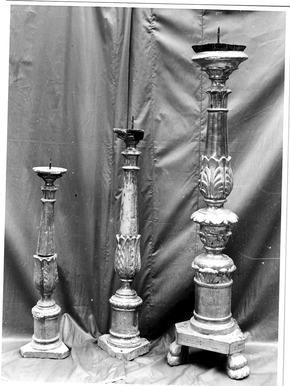candeliere, serie - PRODUZIONE LIGURE (seconda metà sec. XIX)